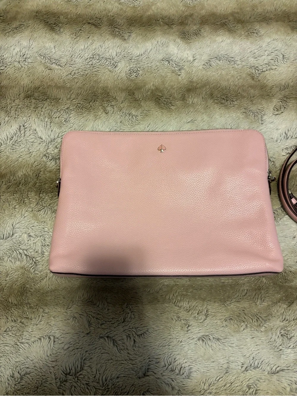 Kate Spade Pink Leather Laptop Bag